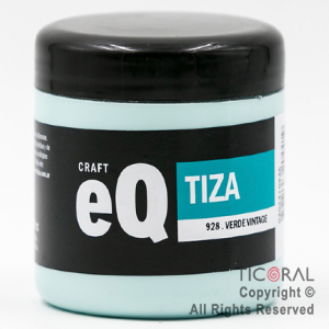 PINTURA TIZA EQ 928 VERDE VINTAGE 200 CC X 3 UNIDADES